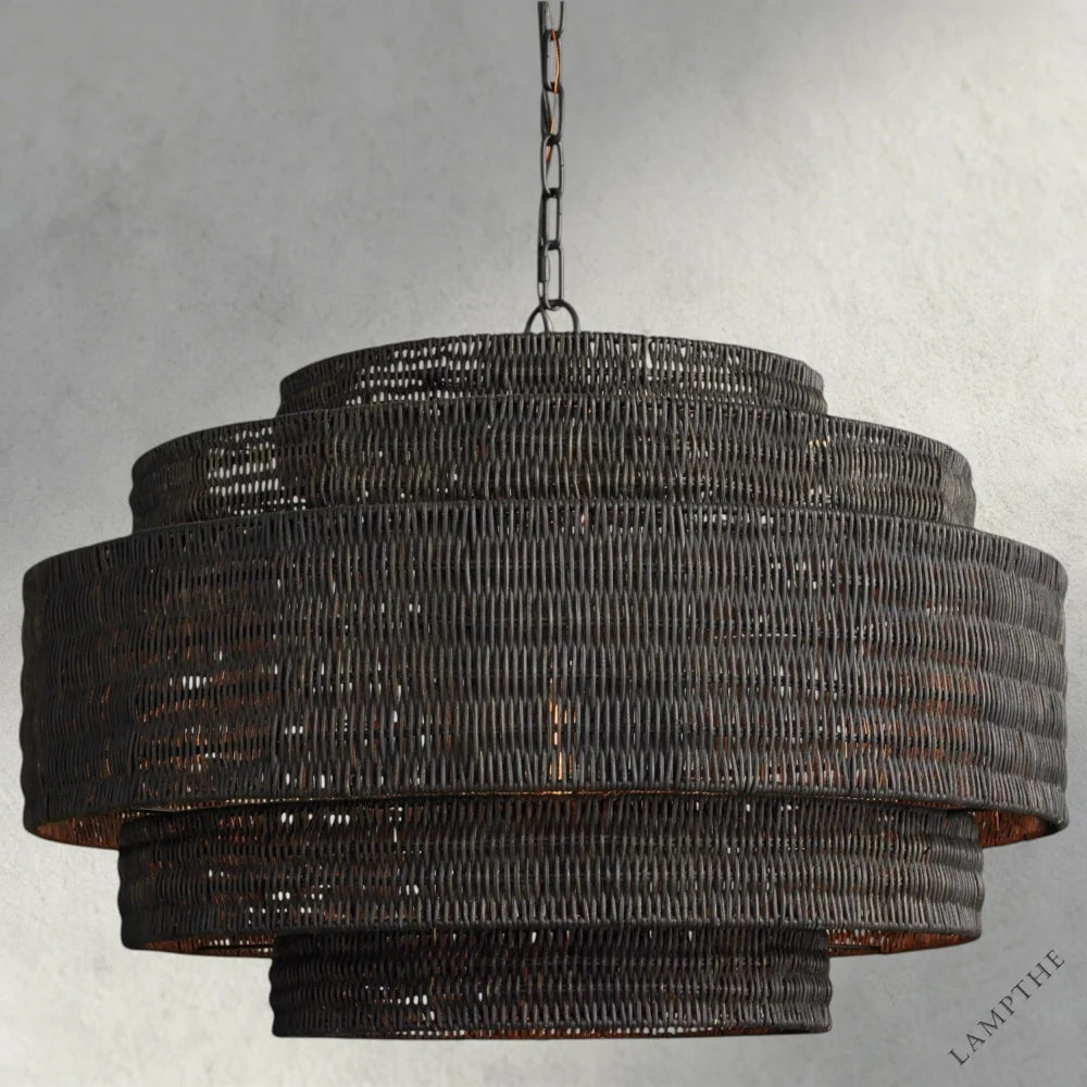 28" / Black Paloma Chandelier 28", 40"