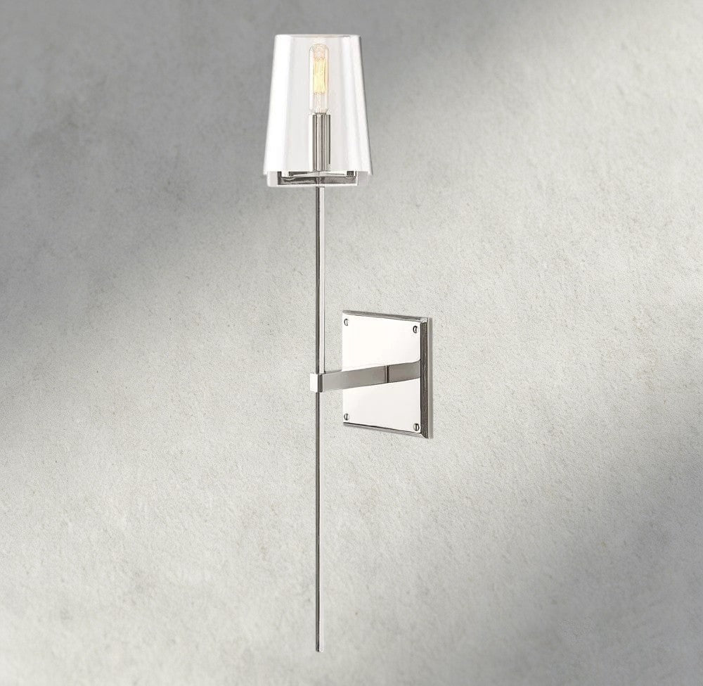 Nickle Pauillac Torch Sconce