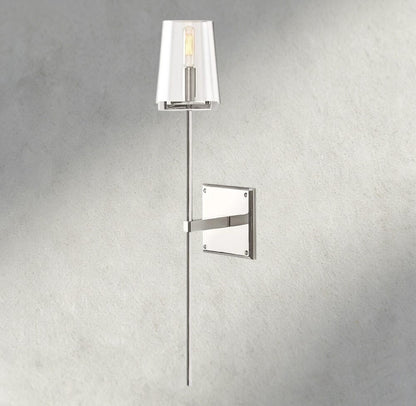 Nickle Pauillac Torch Sconce