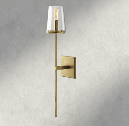 Brass Pauillac Torch Sconce