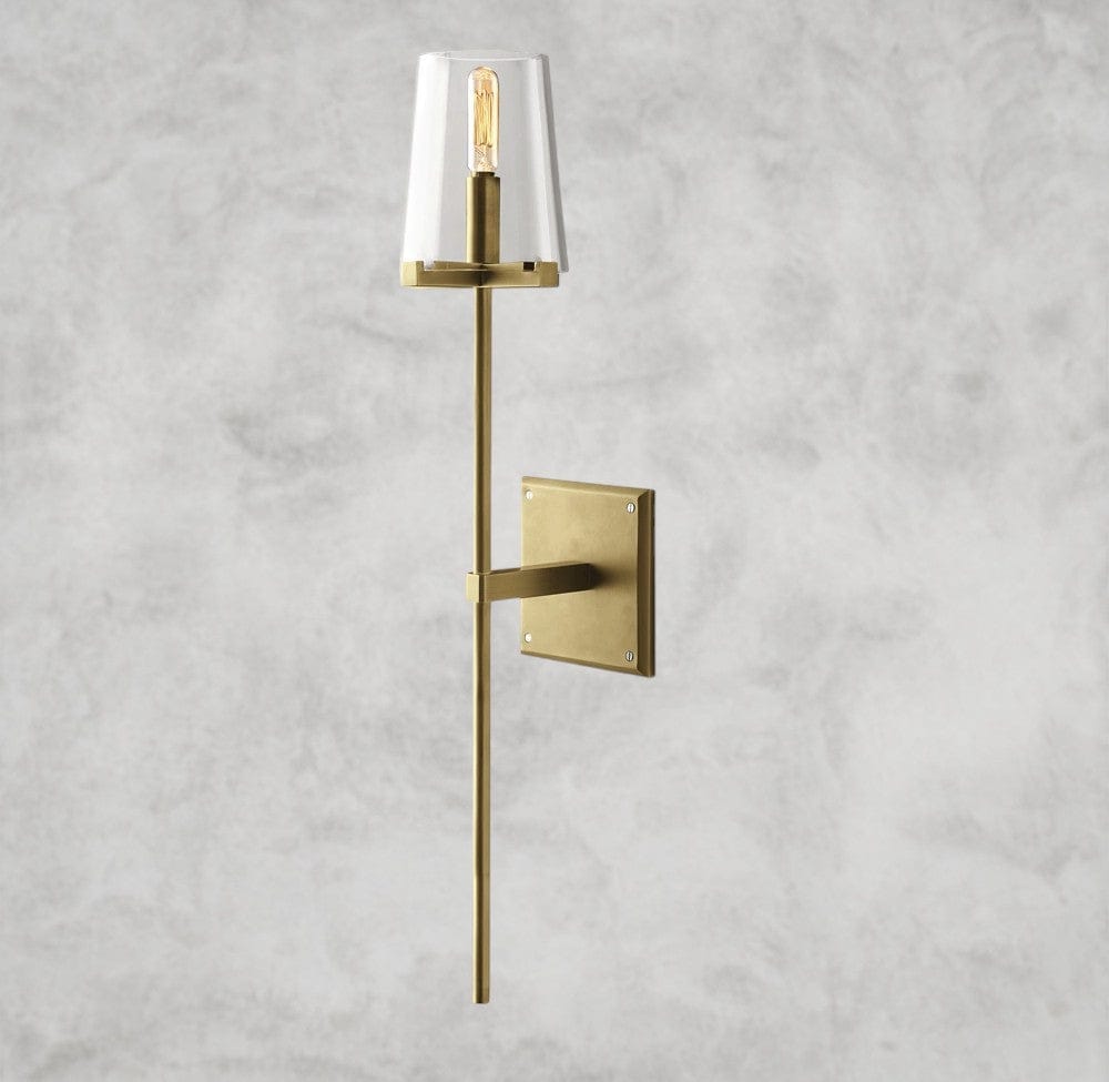 Brass Pauillac Torch Sconce