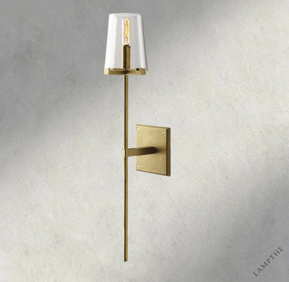 Brass Pauillac Torch Sconce