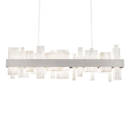 Alabaster LED Linear Chandelier - jchandelier