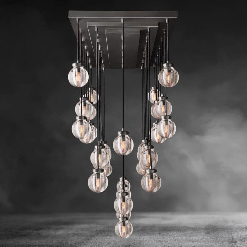 Pearl Rectangular Chandelier 36", 54", 72"