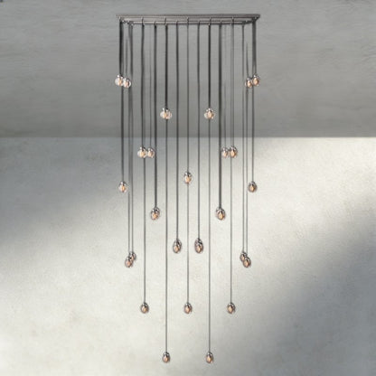 Pearl Rectangular Chandelier 36", 54", 72"