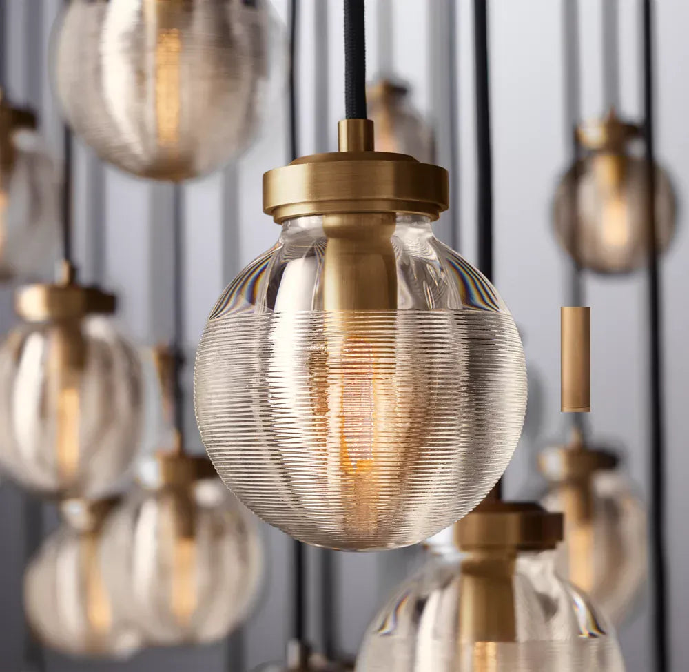 Pearl Rectangular Chandelier 36", 54", 72"