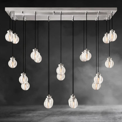 Pearl Rectangular Chandelier 36", 54", 72"