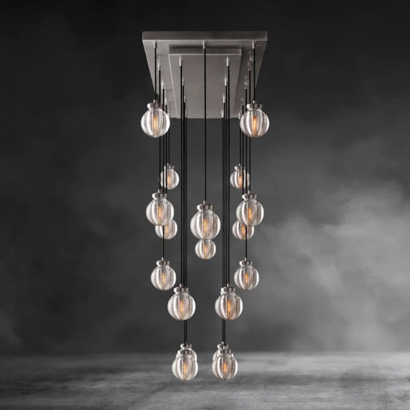Pearl Rectangular Chandelier 36", 54", 72"