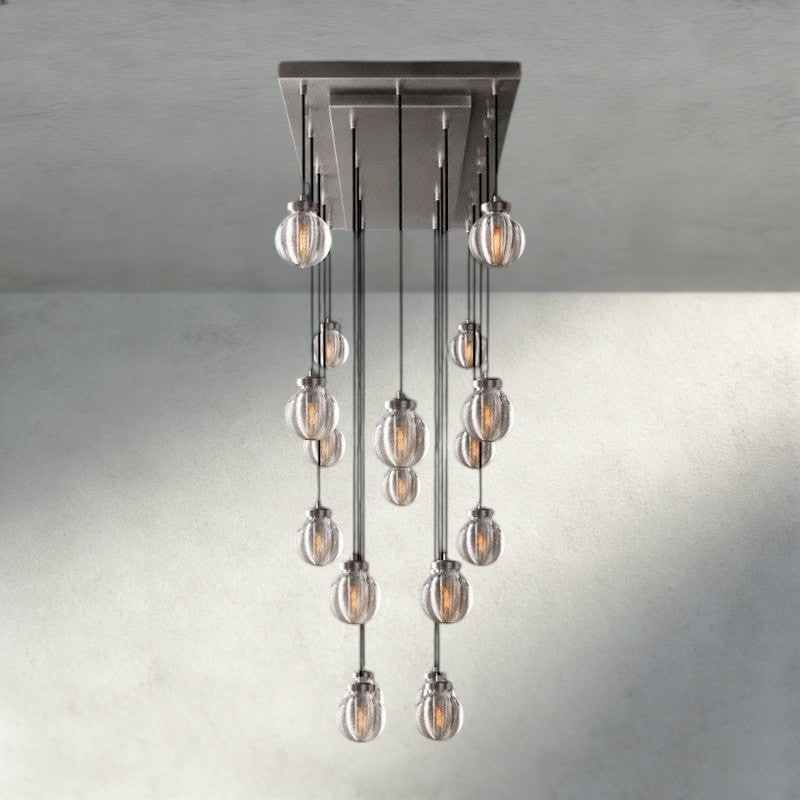 Pearl Rectangular Chandelier 36", 54", 72"