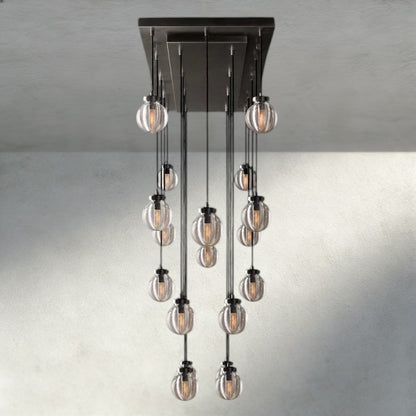Pearl Rectangular Chandelier 36", 54", 72"