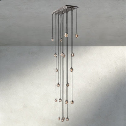 Pearl Rectangular Chandelier 36", 54", 72"