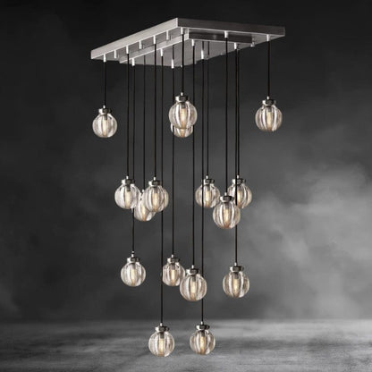 Pearl Rectangular Chandelier 36", 54", 72"