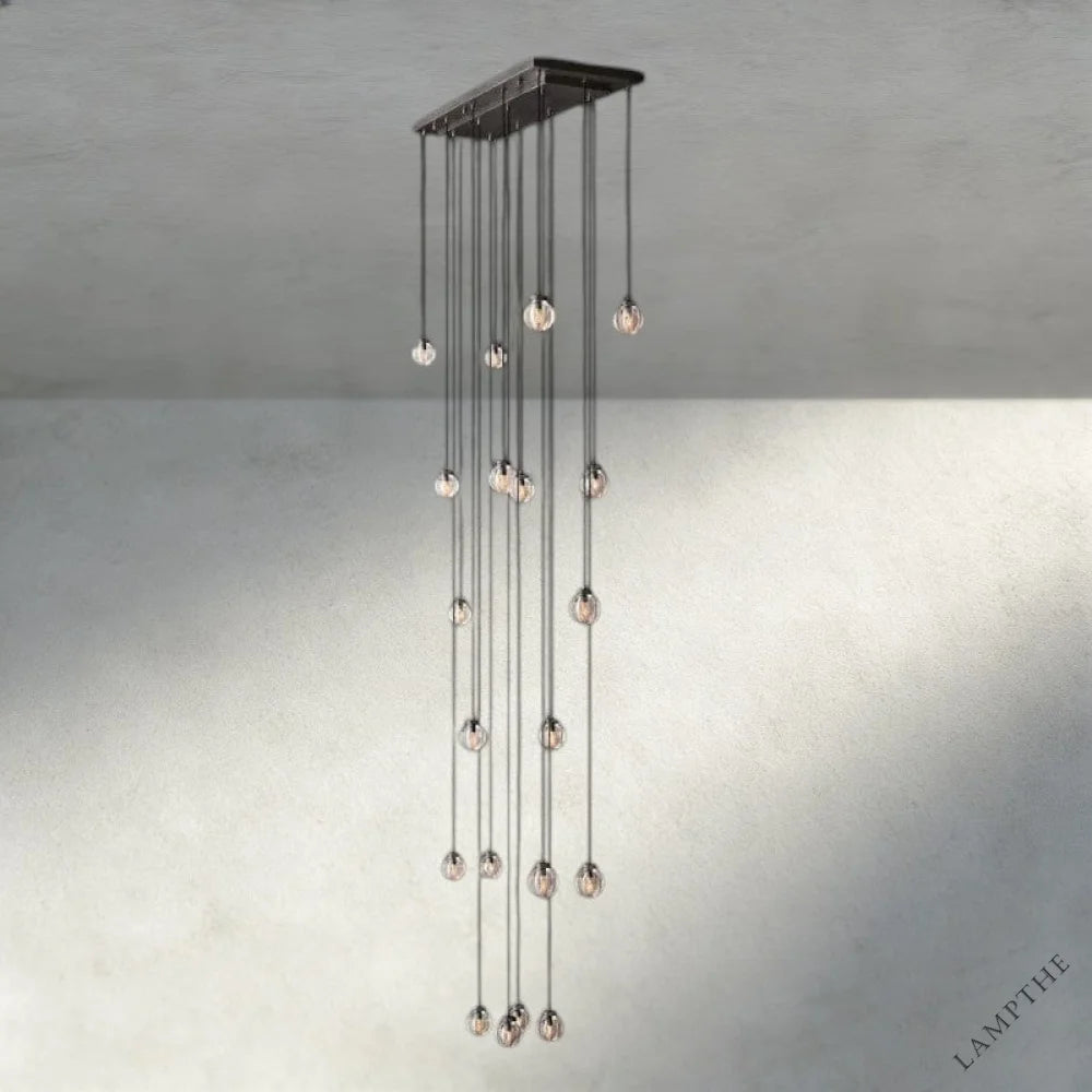 Pearl Rectangular Chandelier 36", 54", 72"
