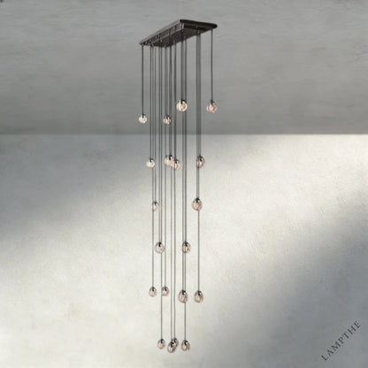 Pearl Rectangular Chandelier 36", 54", 72"