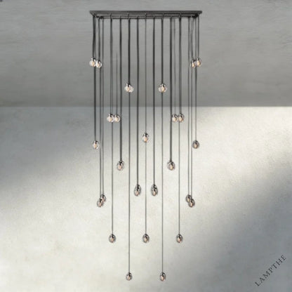 Pearl Rectangular Chandelier 36", 54", 72"