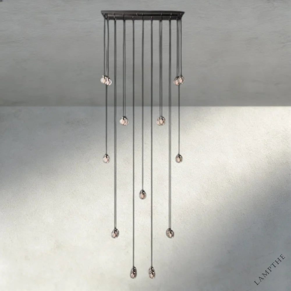 Pearl Rectangular Chandelier 36", 54", 72"