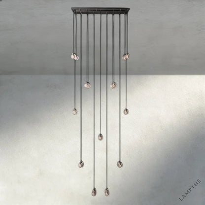 Pearl Rectangular Chandelier 36", 54", 72"