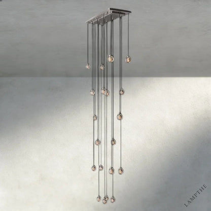 Pearl Rectangular Chandelier 36", 54", 72"
