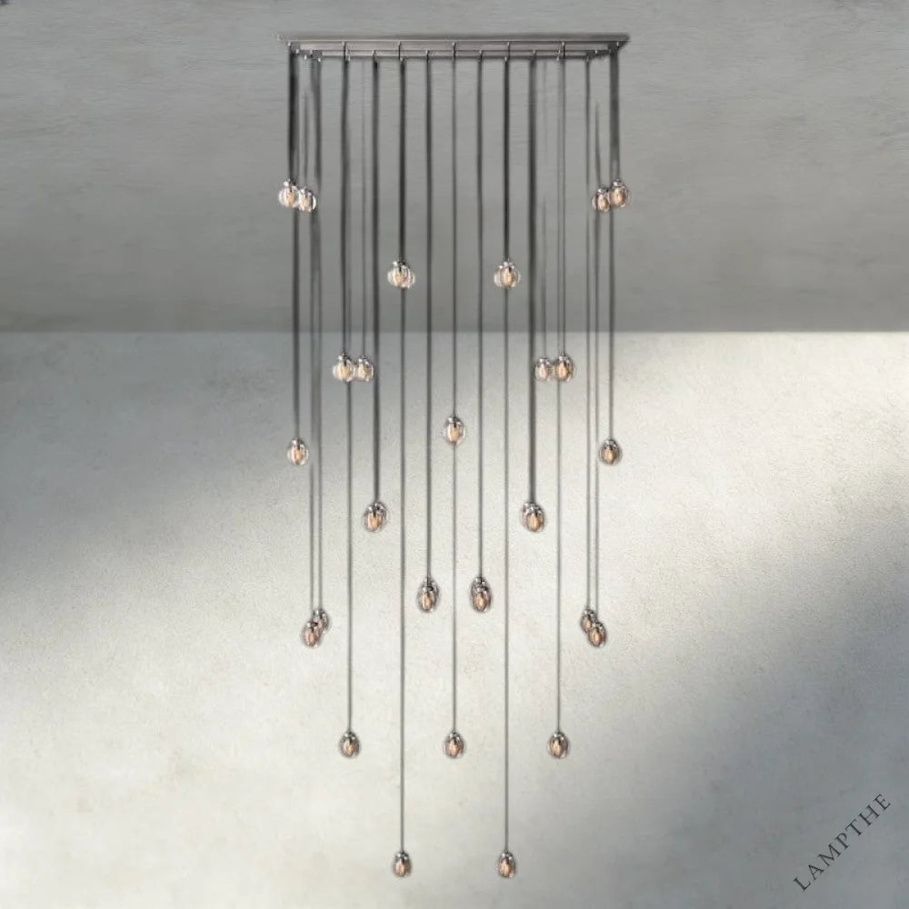 Pearl Rectangular Chandelier 36", 54", 72"