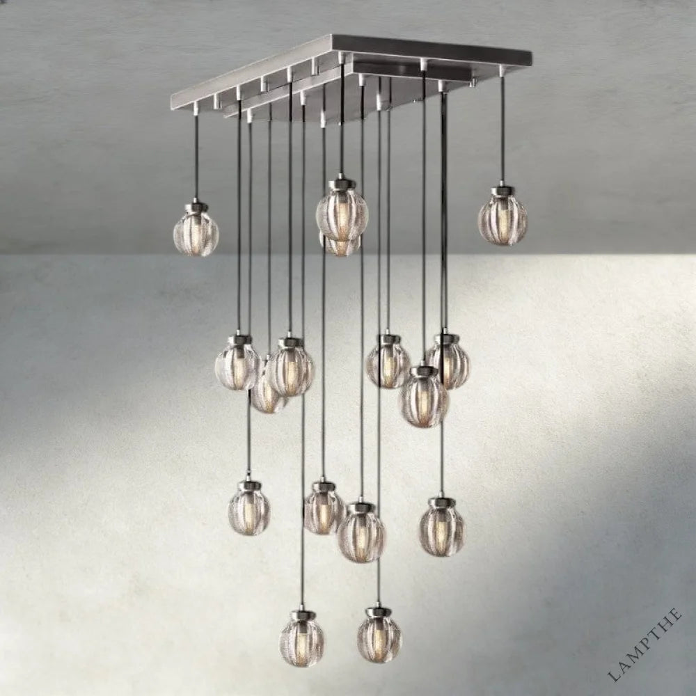 Pearl Rectangular Chandelier 36", 54", 72"