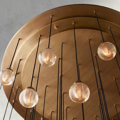 Pearl Round Chandelier 38", 48", 60"