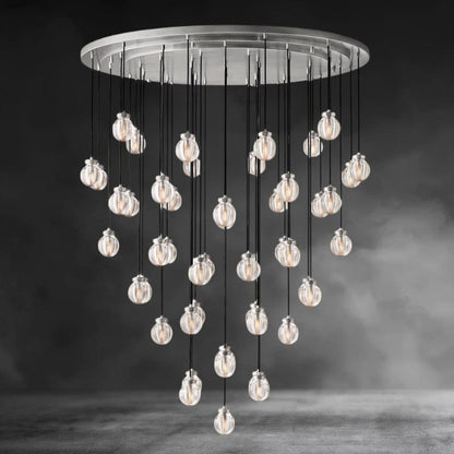Pearl Round Chandelier 38", 48", 60"