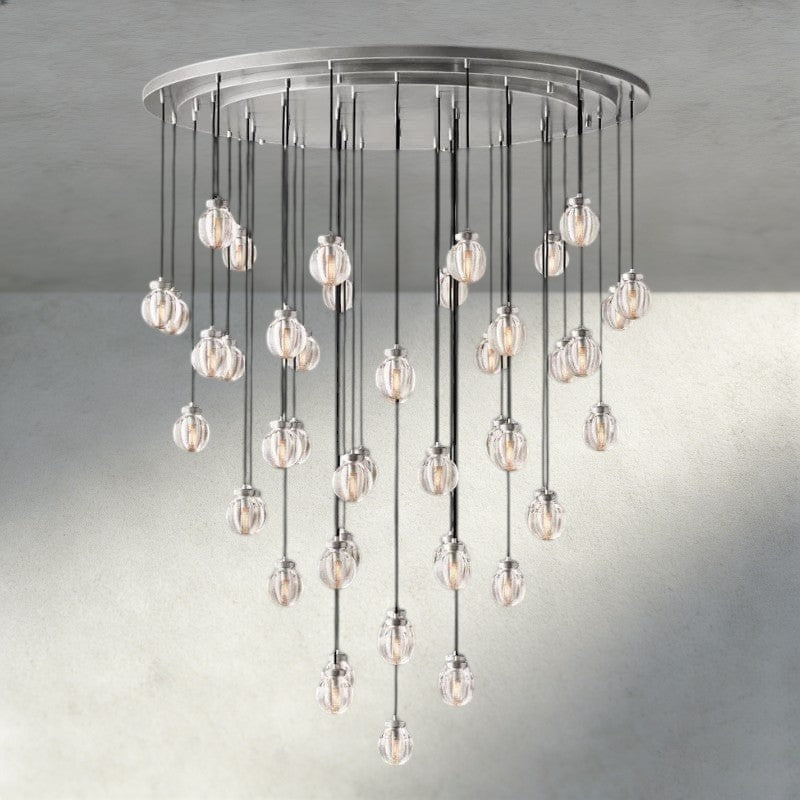 Pearl Round Chandelier 38", 48", 60"