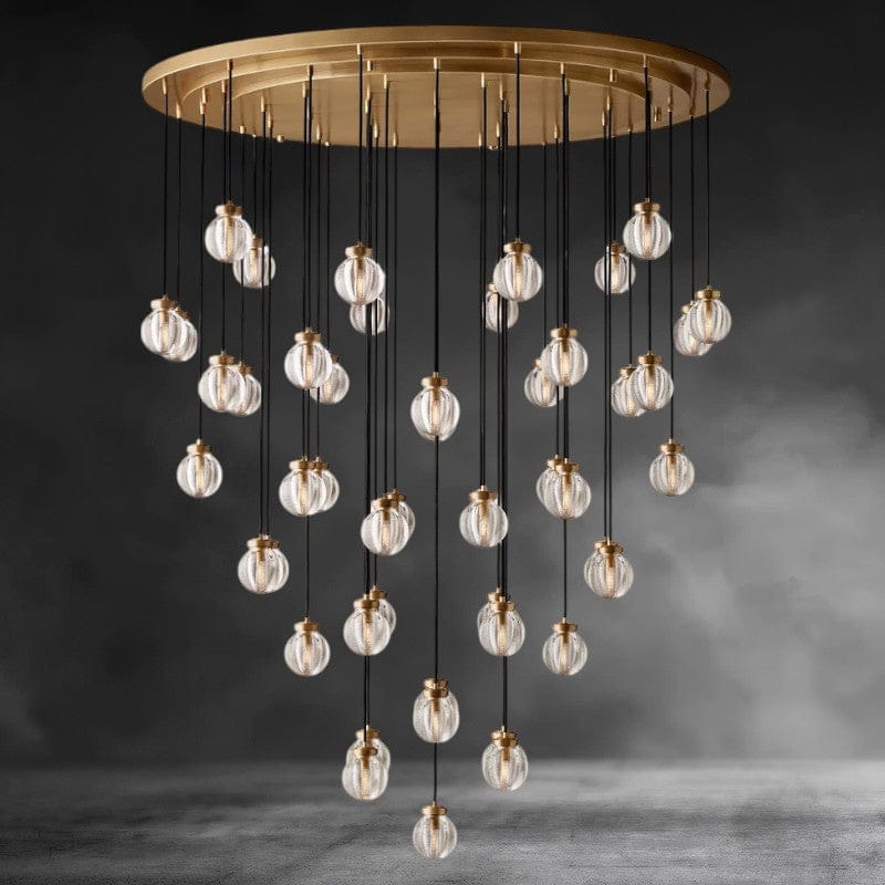Pearl Round Chandelier 38", 48", 60"