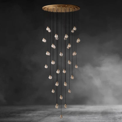 Pearl Round Chandelier 38", 48", 60"