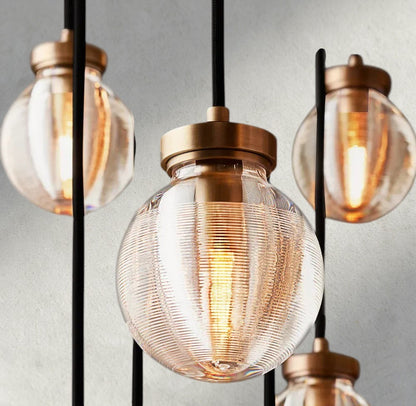 Pearl Round Chandelier 38", 48", 60"