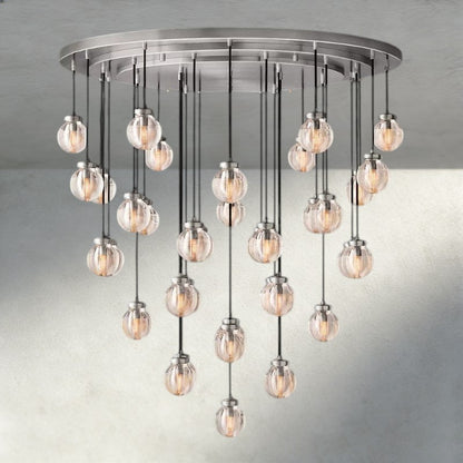 Pearl Round Chandelier 38", 48", 60"
