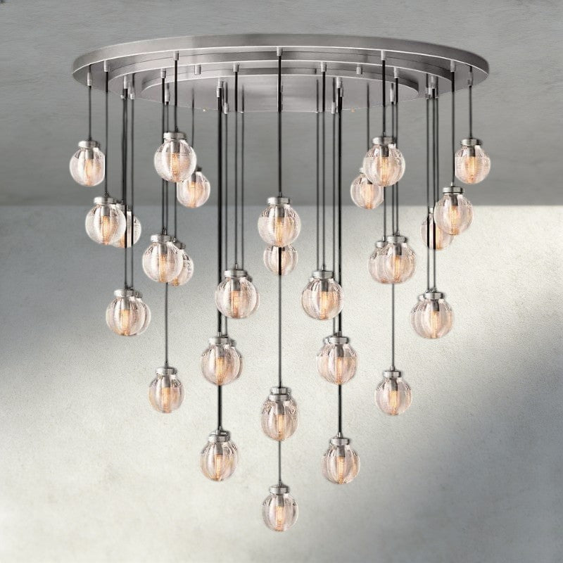 Pearl Round Chandelier 38", 48", 60"