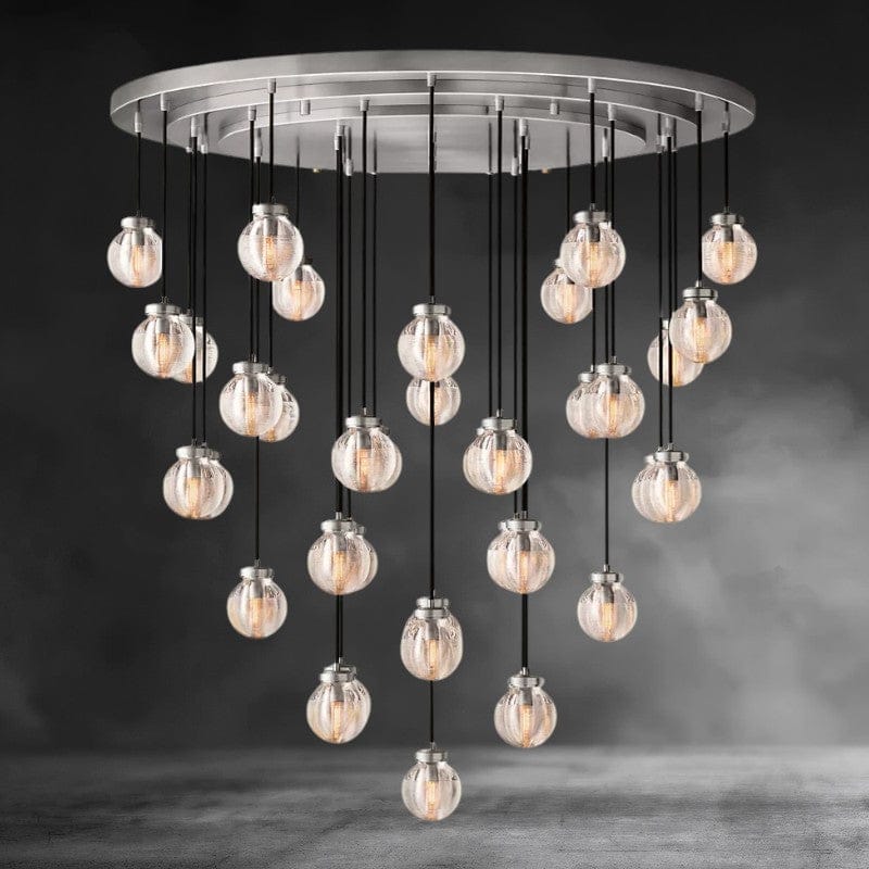 Pearl Round Chandelier 38", 48", 60"