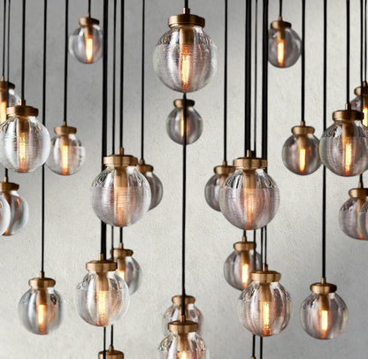 Pearl Round Chandelier 38", 48", 60"