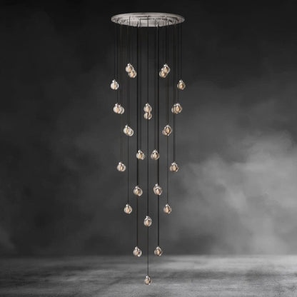 Pearl Round Chandelier 38", 48", 60"