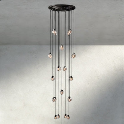 Pearl Round Chandelier 38", 48", 60"