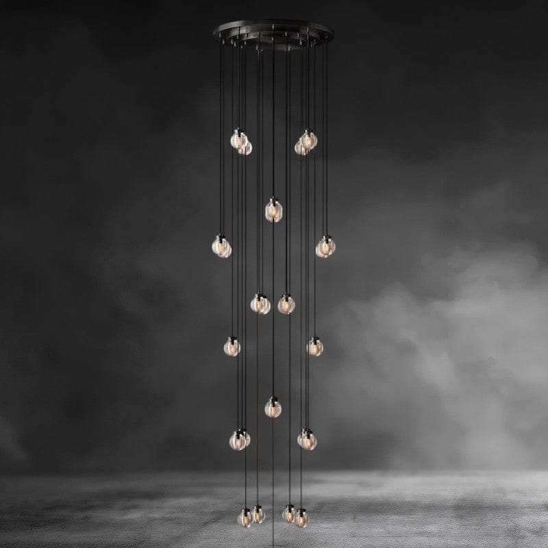 Pearl Round Chandelier 38", 48", 60"