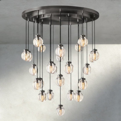 Pearl Round Chandelier 38", 48", 60"