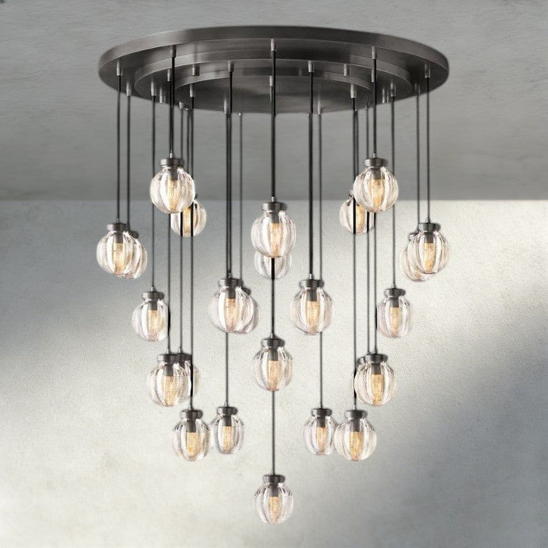Pearl Round Chandelier 38", 48", 60"