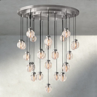 Pearl Round Chandelier 38", 48", 60"