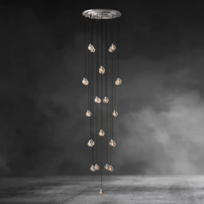Pearl Round Chandelier 38", 48", 60"