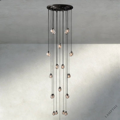 Pearl Round Chandelier 38", 48", 60"