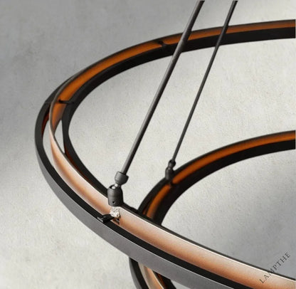 Peralta Round Chandelier 36", 48", 60", 2-Tier 60"