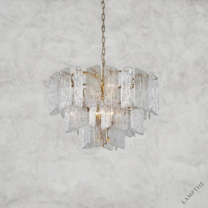 8-Light Piemonte Tiered Chandelier