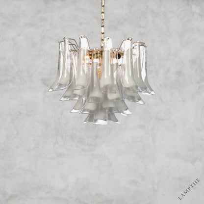5 Light / Brass Pirelli 5 - Light Chandelie