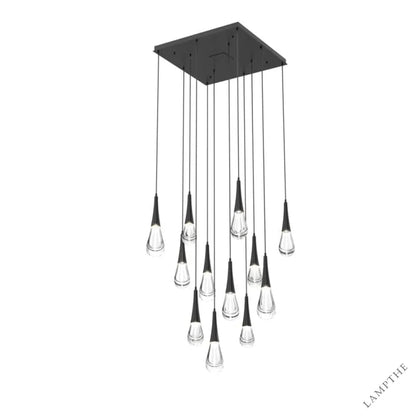 12-Lights / Bronze Pluvia 8/ 9/ 11 /12-Light Chandelier Pendant For Living room Family room Dining Room Bedroom