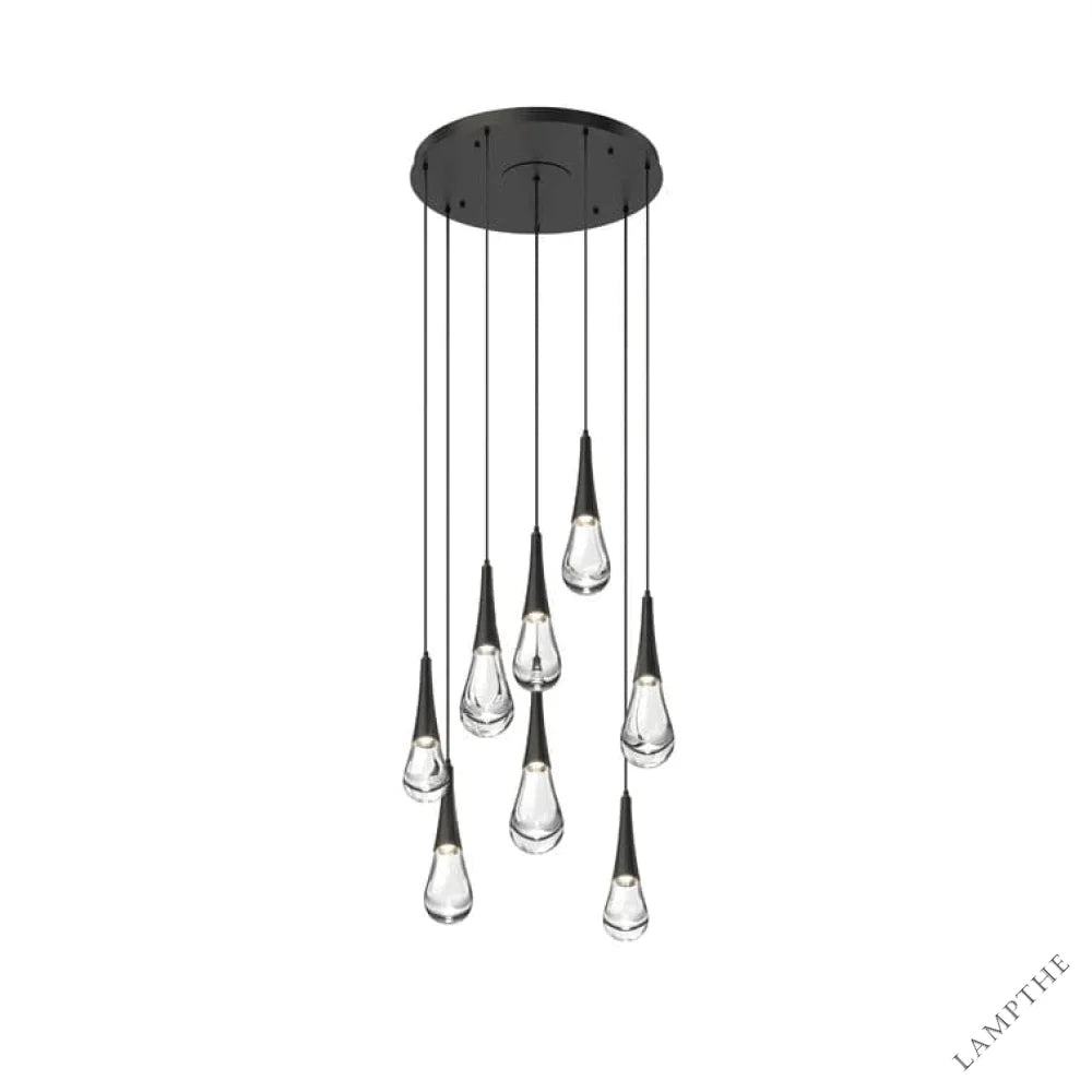 8-Lights / Bronze Pluvia 8/ 9/ 11 /12-Light Chandelier Pendant For Living room Family room Dining Room Bedroom