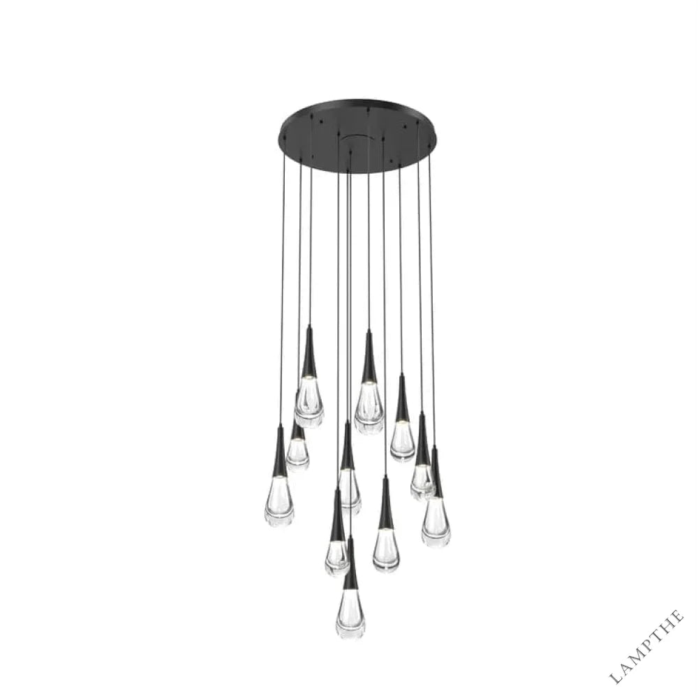 11-Lights / Bronze Pluvia 8/ 9/ 11 /12-Light Chandelier Pendant For Living room Family room Dining Room Bedroom