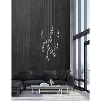 Pluvia 8/ 9/ 11 /12-Light Chandelier Pendant For Living room Family room Dining Room Bedroom
