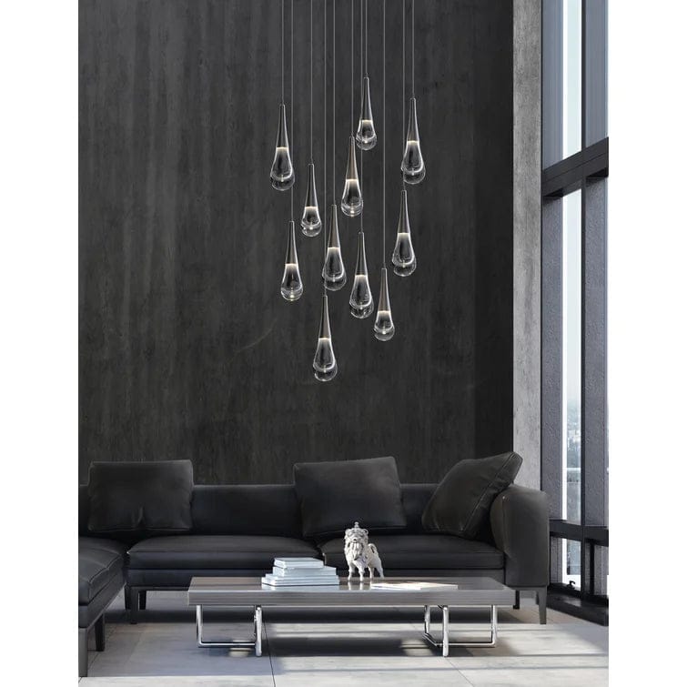 Pluvia 8/ 9/ 11 /12-Light Chandelier Pendant For Living room Family room Dining Room Bedroom